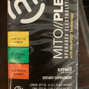 Brand new unopened mitoplex flavored lime,lemon,orange